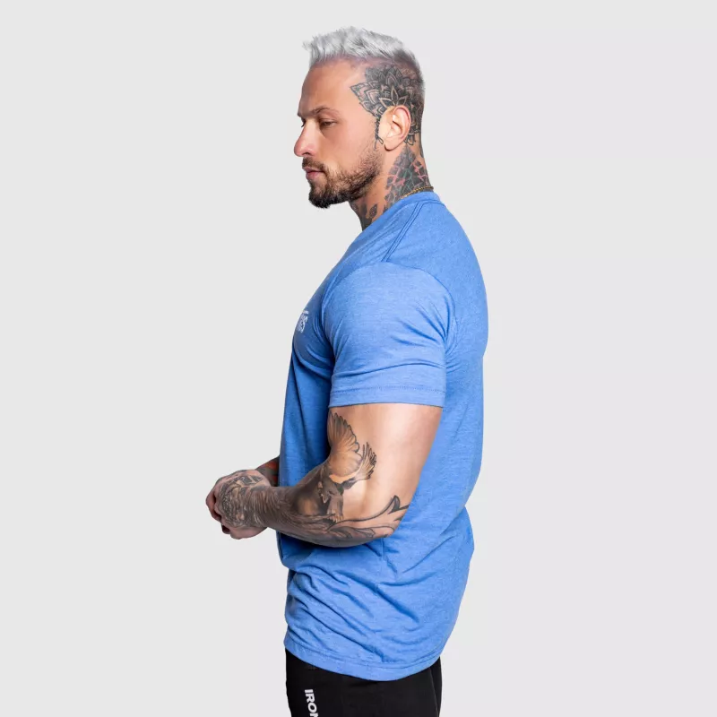 Pánské sportovní tričko Iron Aesthetics Graffitee, modré-4