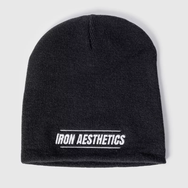 Zimní čepice Iron aesthetics Polar Beanie, černá-1