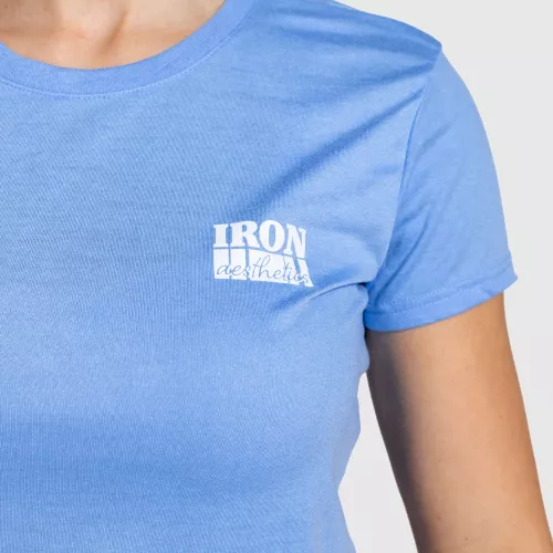 Dámské sportovní tričko Iron Aesthetics Bliss, modré