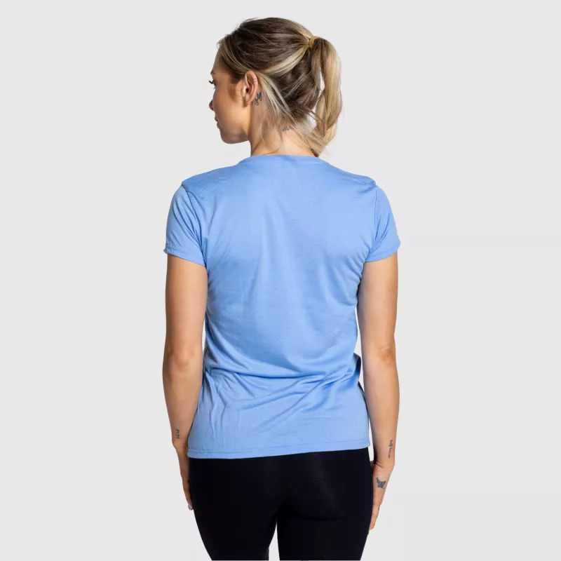 Dámské sportovní tričko Iron Aesthetics Bliss, modré-5