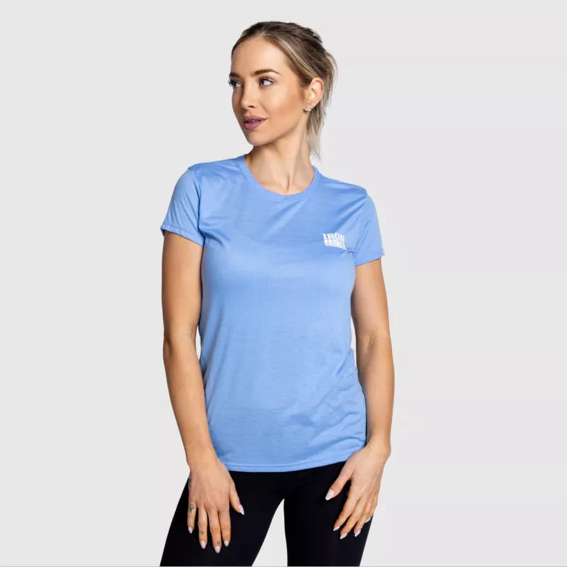 Dámské sportovní tričko Iron Aesthetics Bliss, modré-4