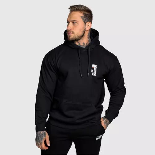 Pánská fitness mikina Iron Aesthetics Motive, černá