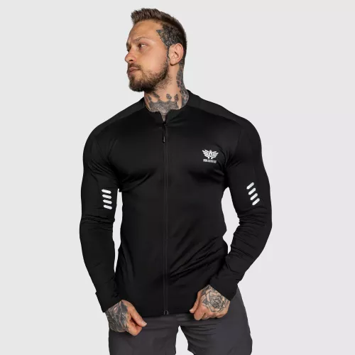 Sportovní top na zip Unstoppable, černý