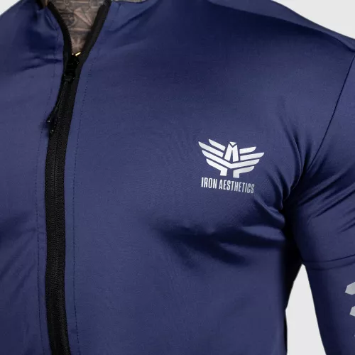 Sportovní top na zip Unstoppable, modrý