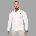 Strečová košeľa Iron Aesthetics Slim Stretch, natural