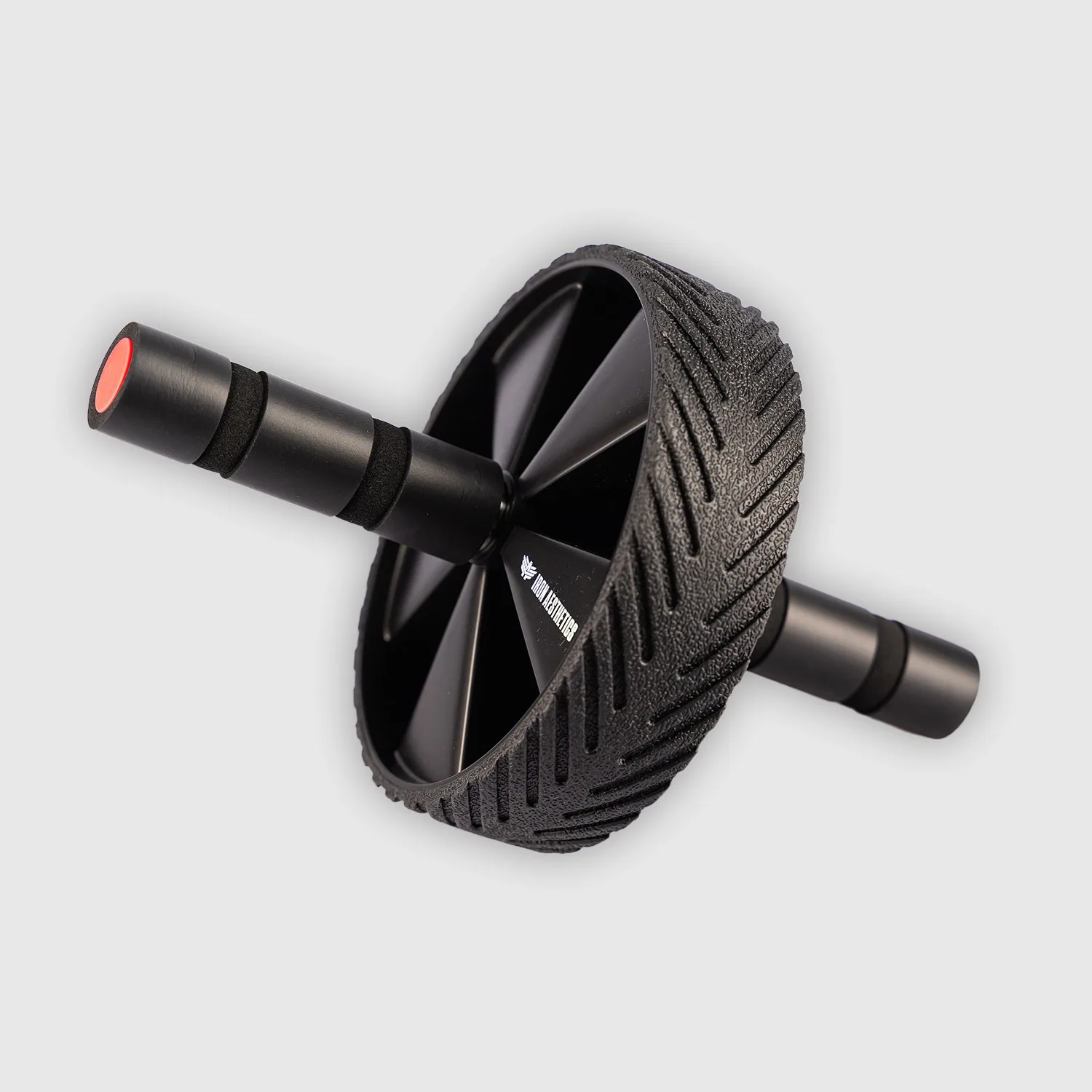 Posilovací kolečko Iron Aesthetics Ab Wheel, černé-1