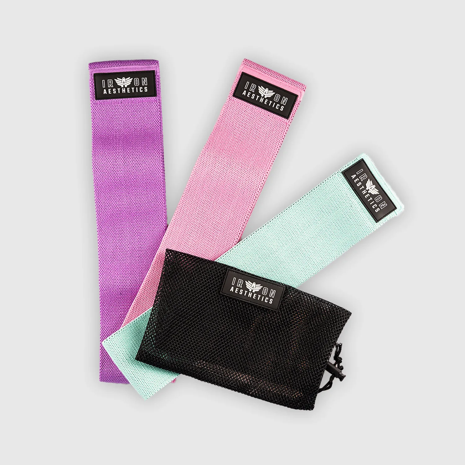 Set odporových gum Iron Aesthetics Booty Bands, color-1