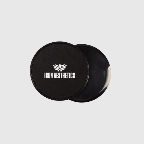 Klouzavé podložky Iron Aesthetics Core Slider, černé
