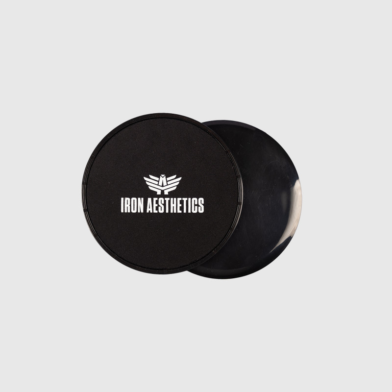 Klouzavé podložky Iron Aesthetics Core Slider, černé
