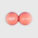 Masážna loptička Iron Aesthetics DuoRoll Ball, ružová