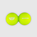 Masážna loptička Iron Aesthetics DuoRoll Ball, zelená