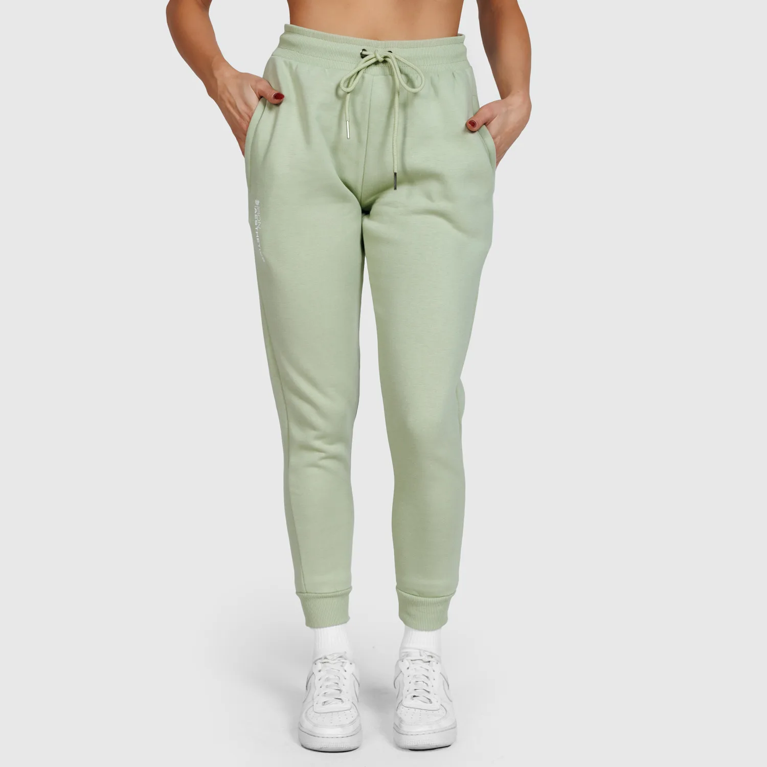 Dámské sportovní tepláky Iron Aesthetics Comfy, zelené-1