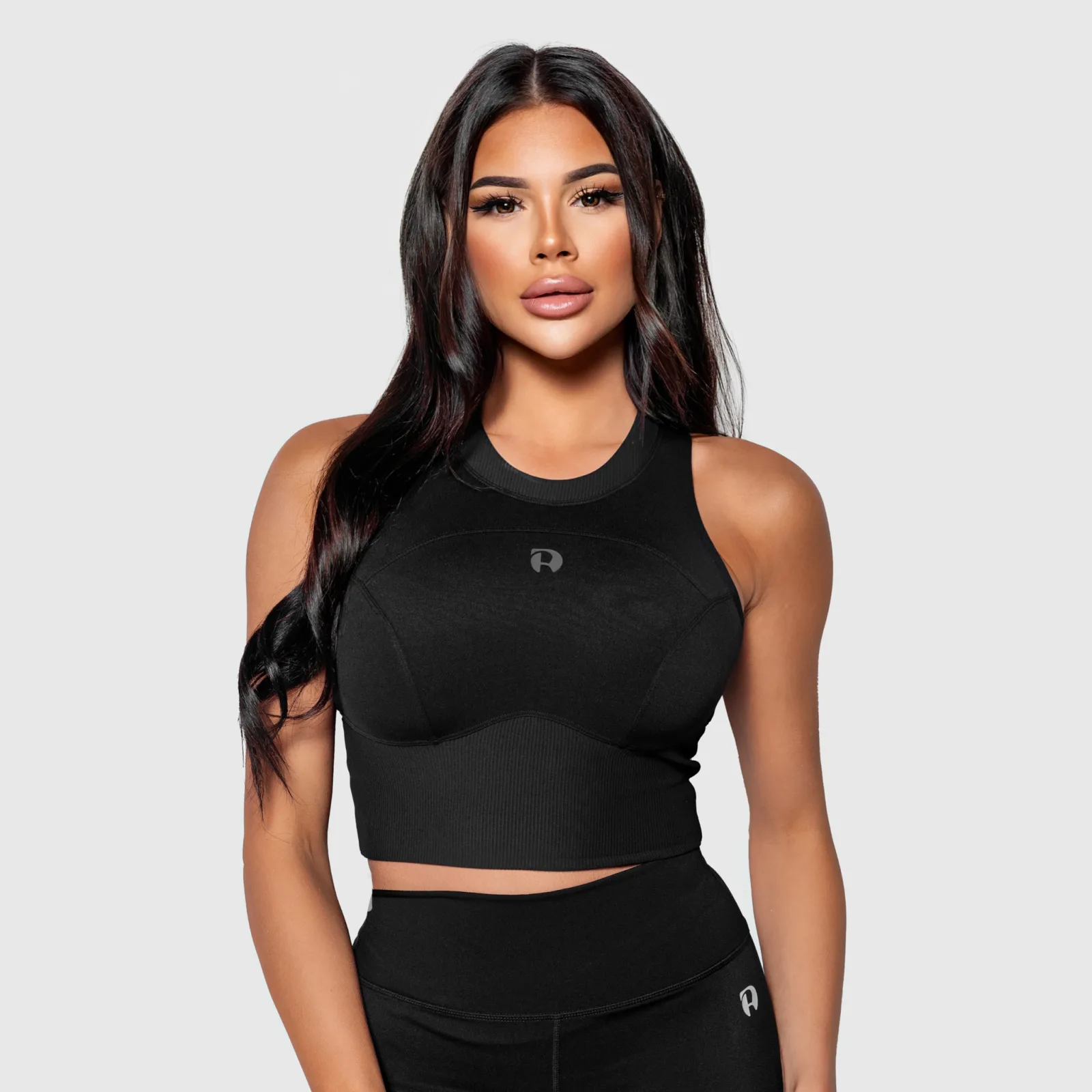 Sportovní podprsenka Iron Aesthetics High Impact, černá-1