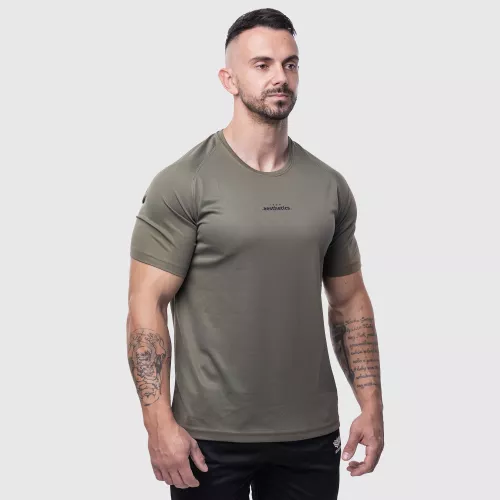 Pánské sportovní tričko Iron Aesthetics Training, zelené