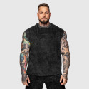 Tielko Iron Aesthetics Muscle Tee, washed black