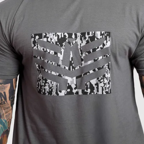 Pánské tričko Iron Aesthetics Tactical, šedé