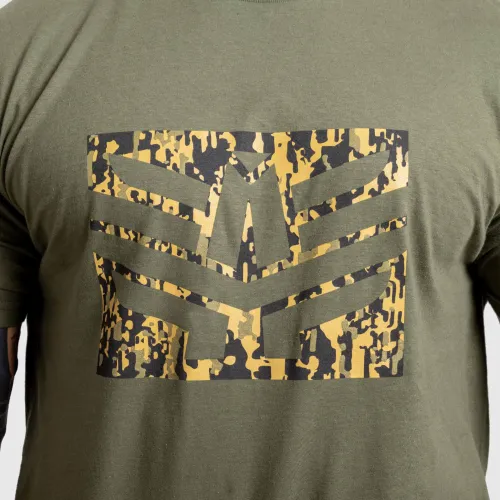Pánské tričko Iron Aesthetics Tactical, zelené