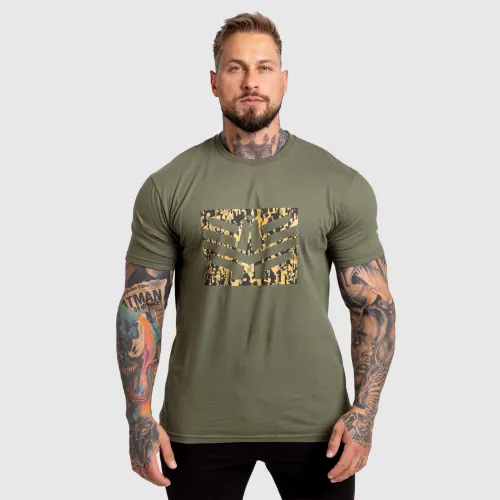 Pánské tričko Iron Aesthetics Tactical, zelené