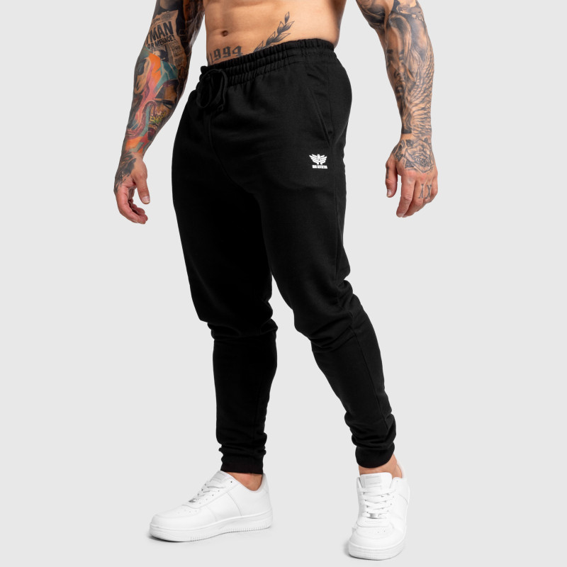 Pánské jogger tepláky Iron Aesthetics Snap, černé