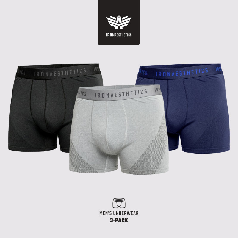 Pánské boxerky Iron Aesthetics Action 3pack