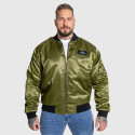 Bomber bunda Aesthetics Skull,  DARK GREEN