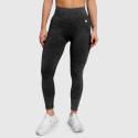 Dámske legíny Iron Aesthetics Faded, washed black