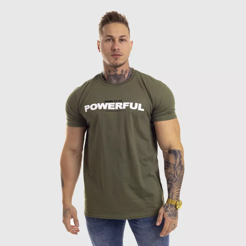 Ultrasoft tričko Iron Aesthetics Powerful, zelené-2