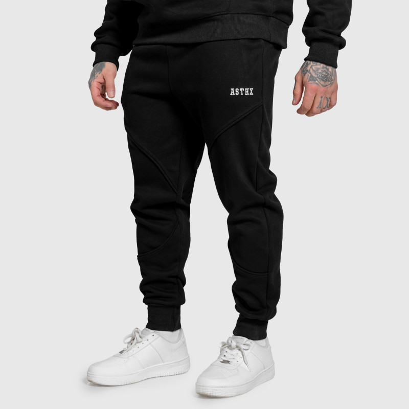 Pánské tepláky Iron Aesthetics ASTHX, černé