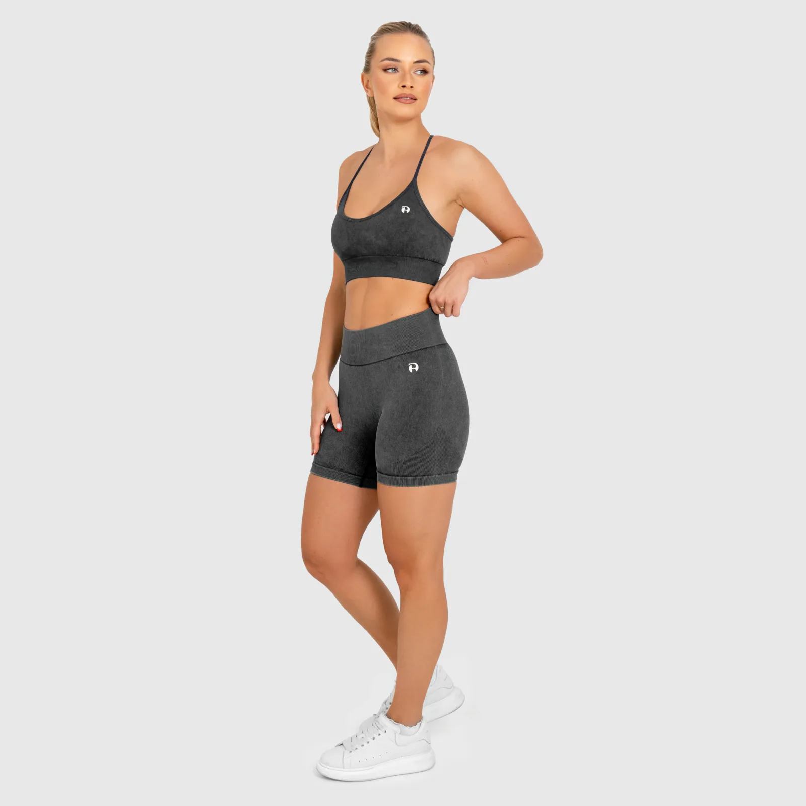 Fitness souprava Iron Aesthetics Faded v2, washed black-1