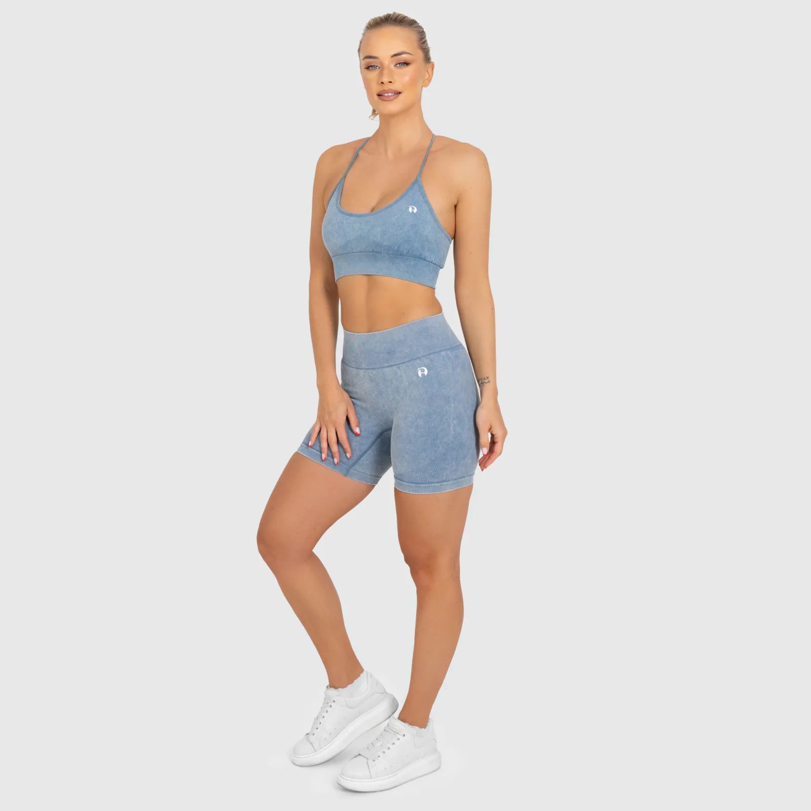 Fitness souprava Iron Aesthetics Faded v2, washed blue-1