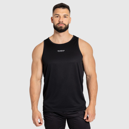 Pánské sportovní tílko Iron Aesthetics Athlete, černé
