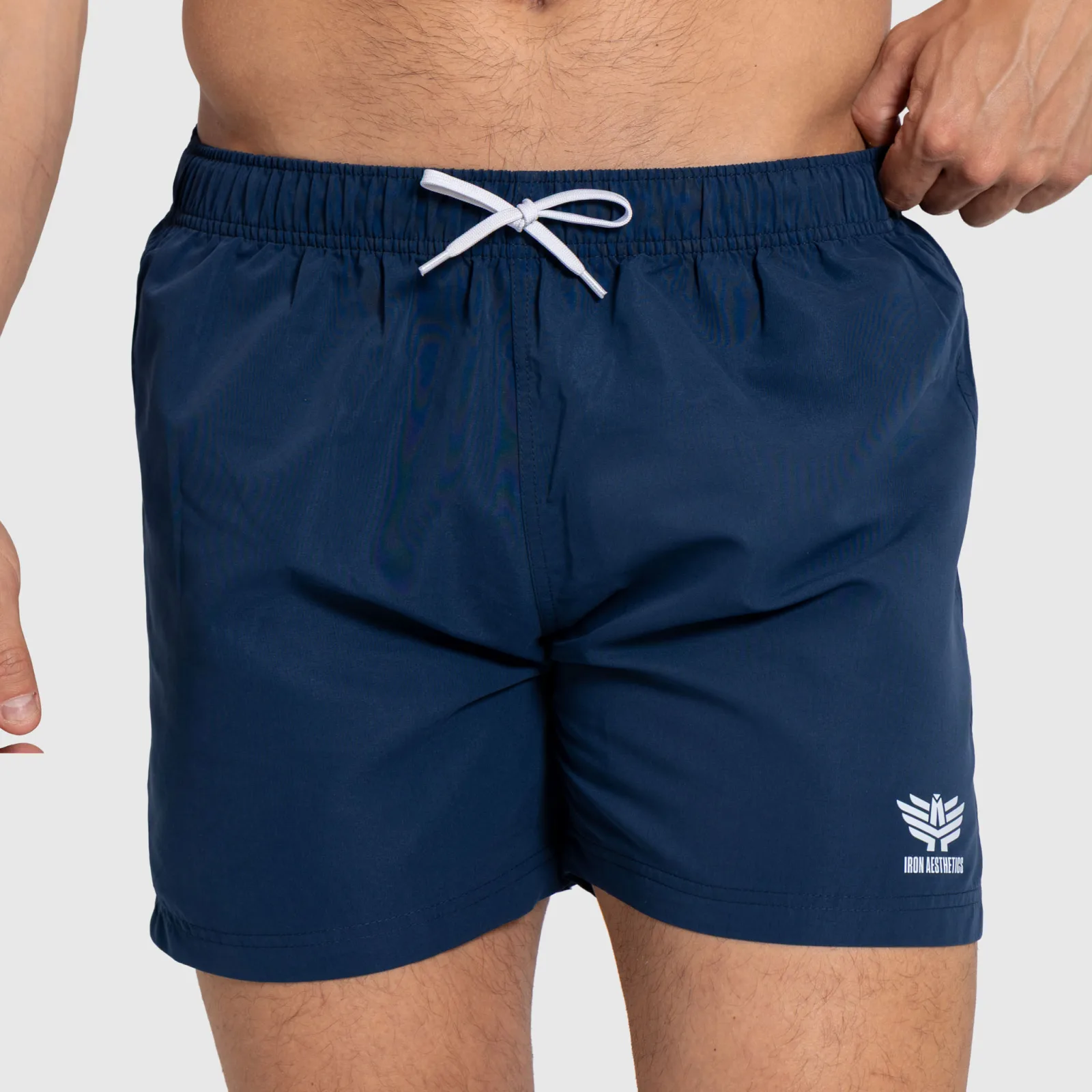 Pánské plavecké šortky Iron Aesthetics Sunshine, navy-1