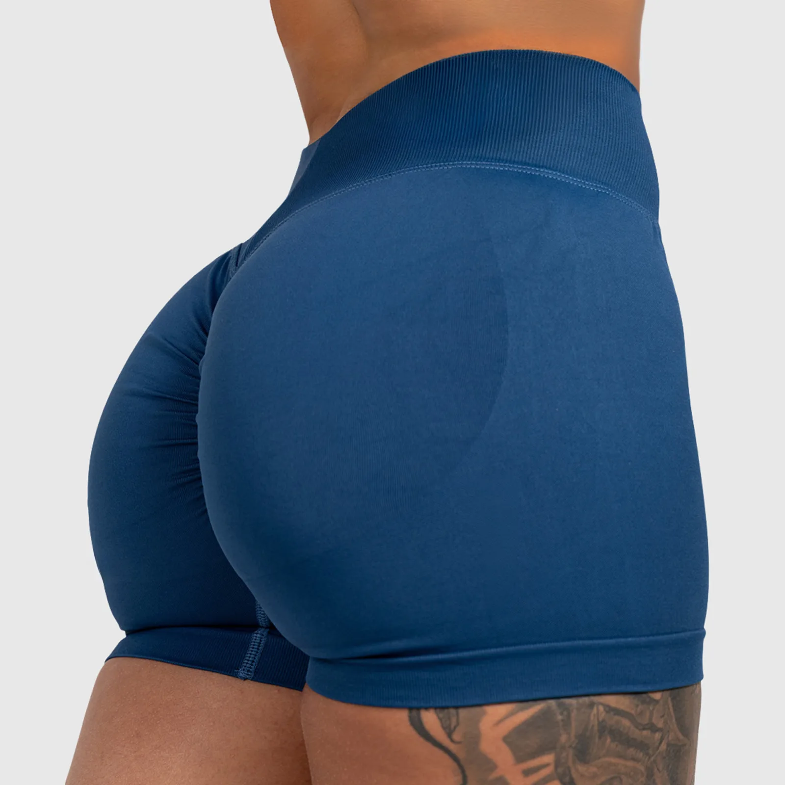 Sportovní kraťasy Iron Aesthetics Shape, modré midnight-1