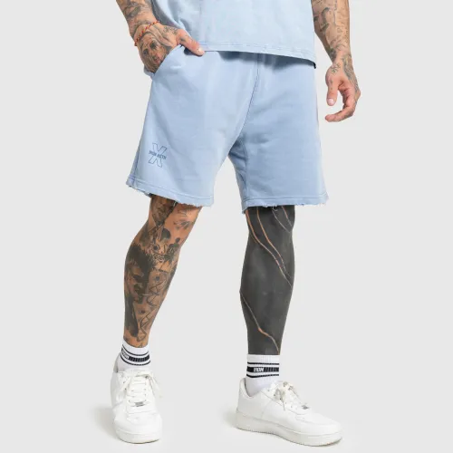 Pánské kraťasy Iron Aesthetics X Washed, modré