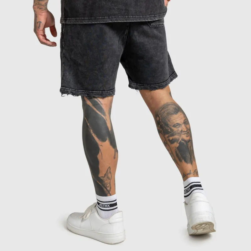 Pánská souprava Iron Aesthetics X Washed, černá-13