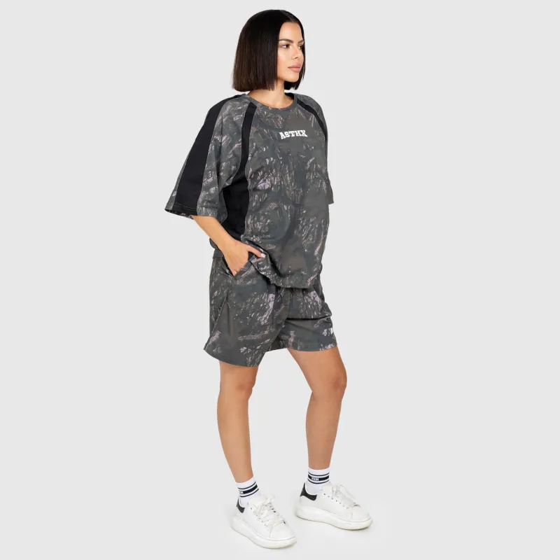 Dámské tričko Iron Aesthetics Camo tree, dark-15