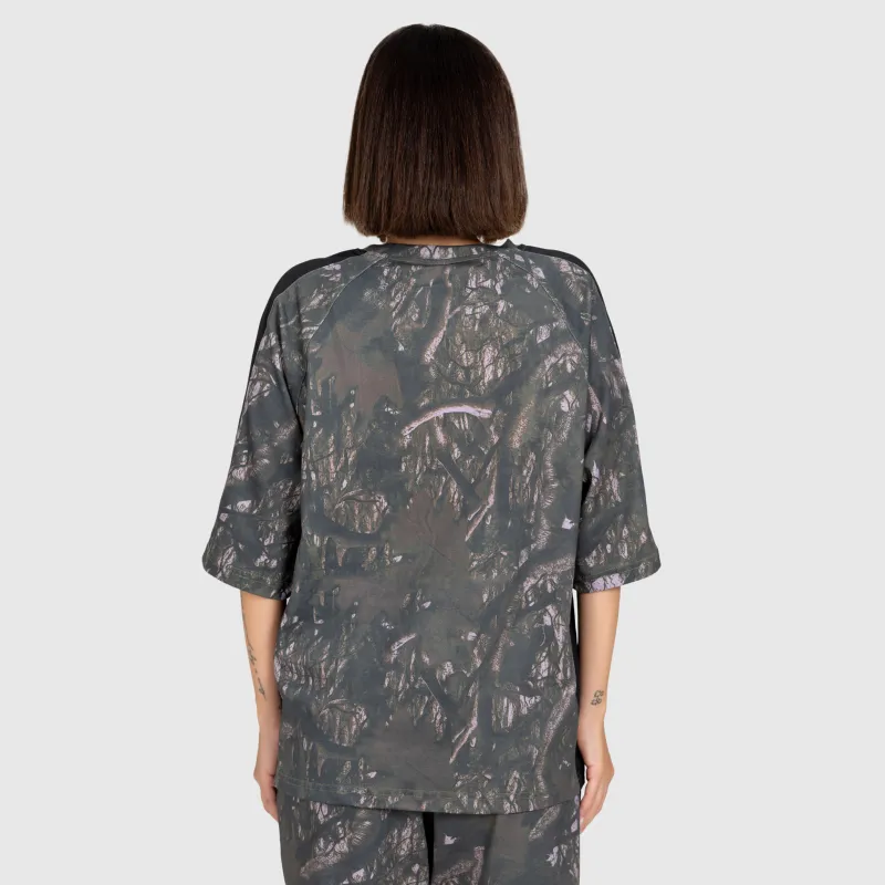 Dámské tričko Iron Aesthetics Camo tree, dark-17