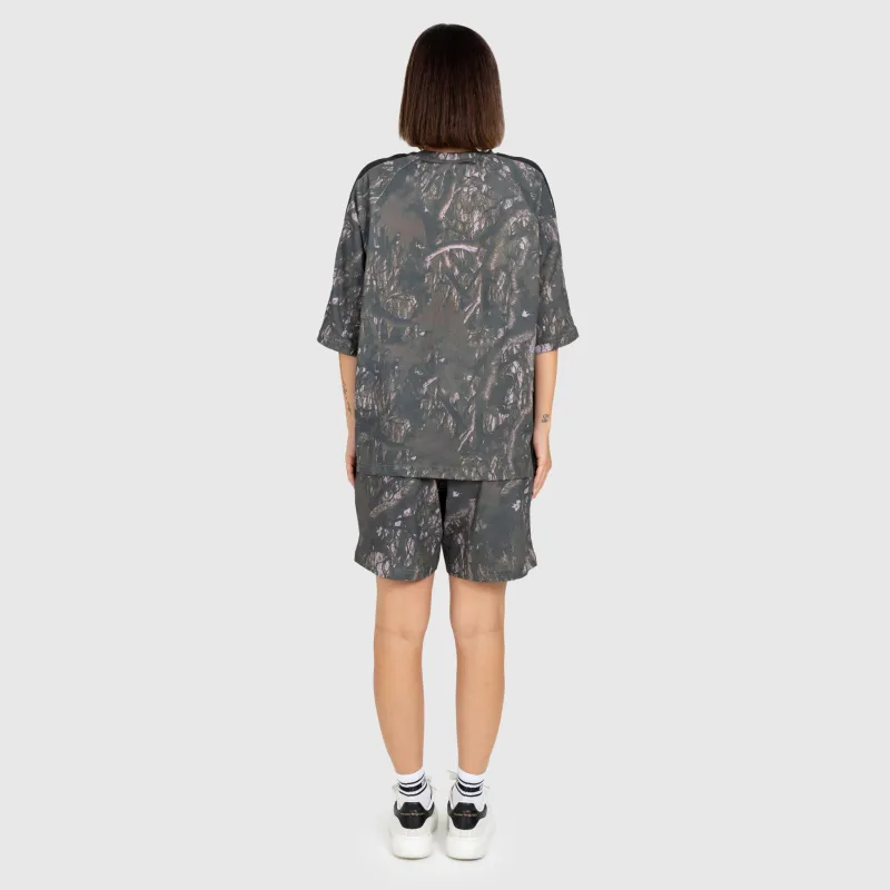 Dámské tričko Iron Aesthetics Camo tree, dark-18