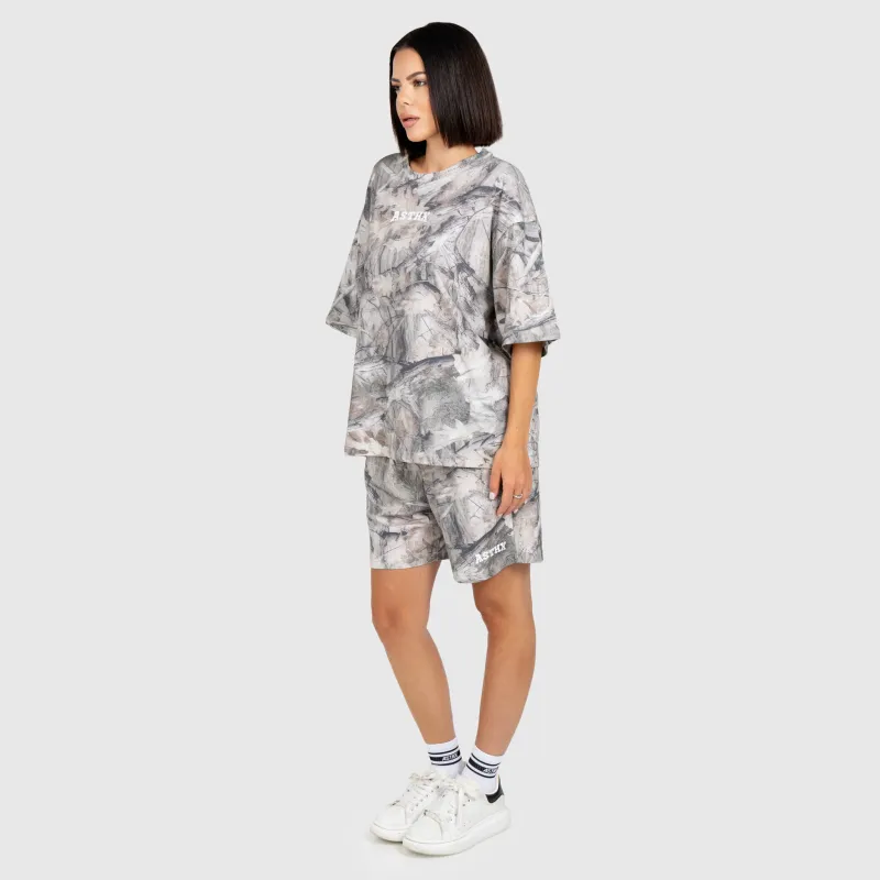 Dámské tričko Iron Aesthetics Camo tree, light-12