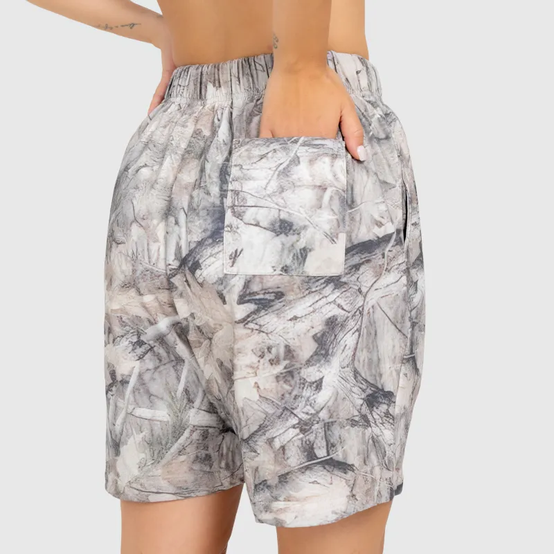 Dámské šortky Iron Aesthetics Camo tree, light-12