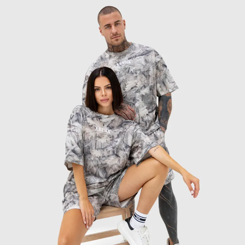 Dámské tričko Iron Aesthetics Camo tree, light-15