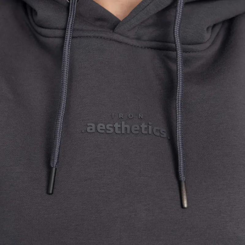 Dámská mikina Iron Aesthetics Cargo, šedá-8