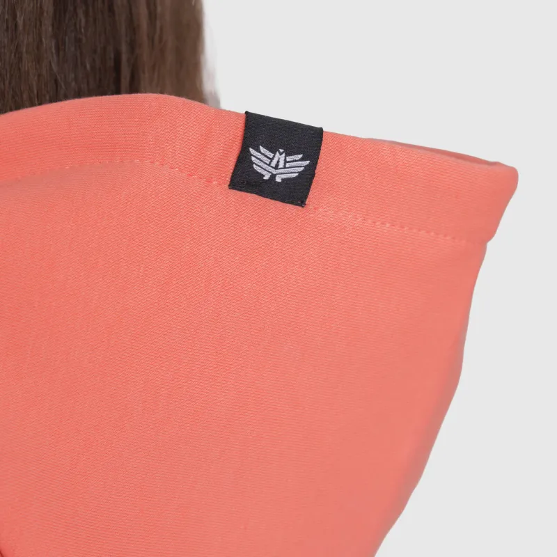 Dámská mikina Iron Aesthetics Cargo, lososová-11