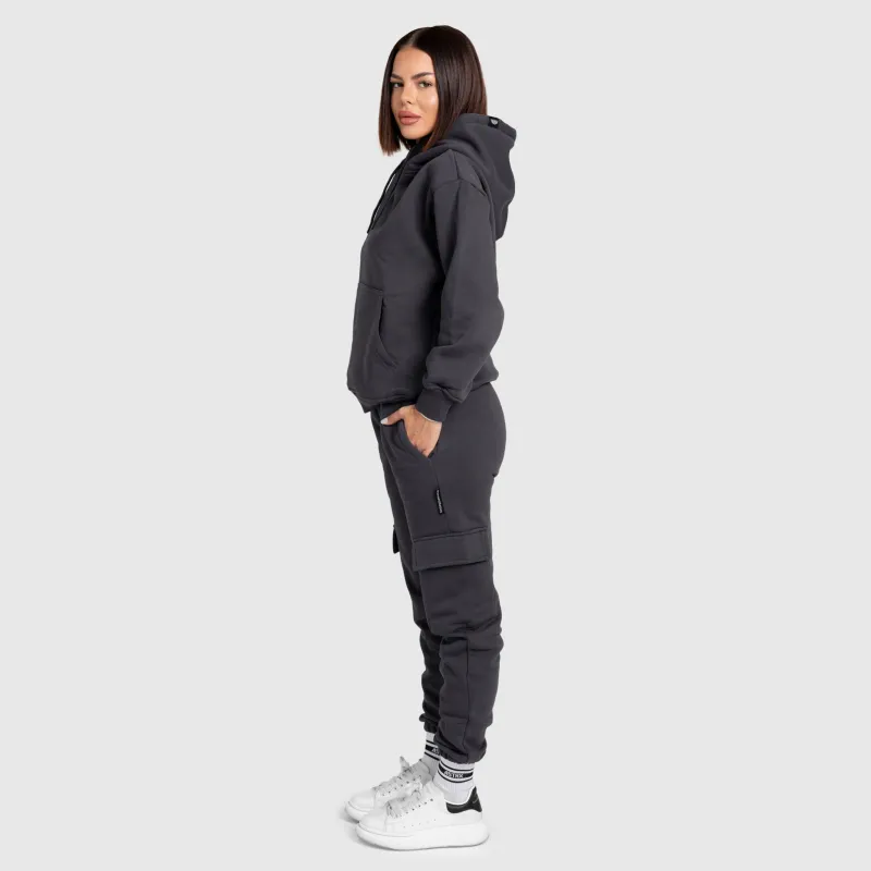 Dámská oversize souprava Iron Aesthetics Cargo, šedá-4