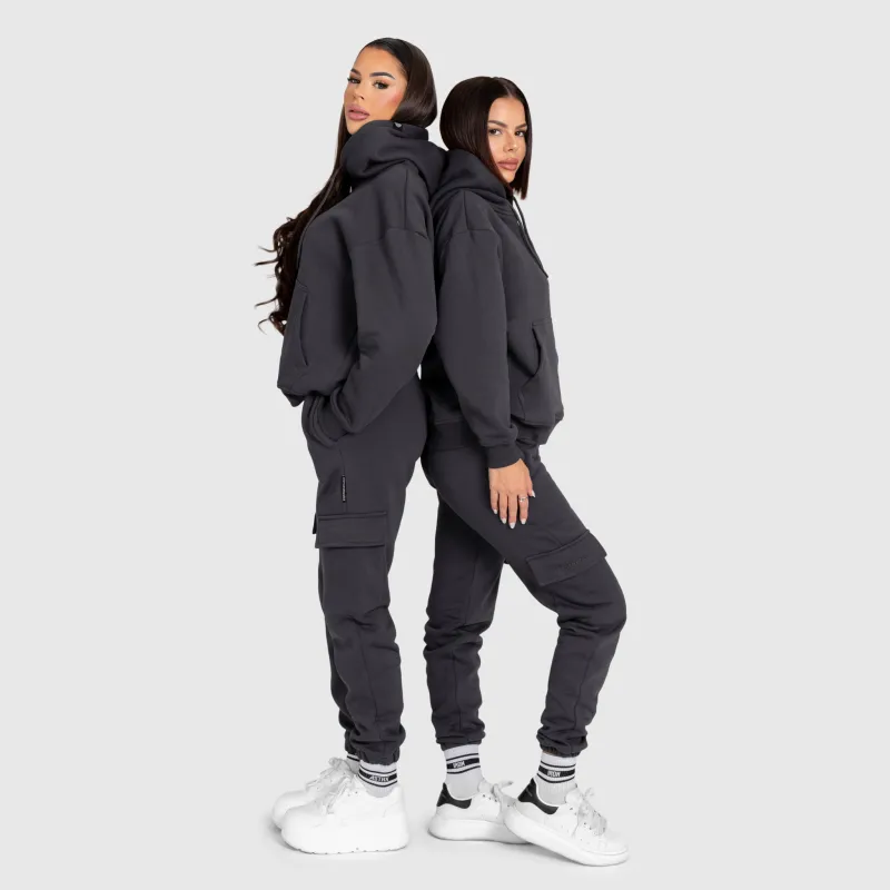 Dámská oversize souprava Iron Aesthetics Cargo, šedá-8