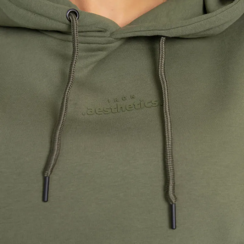 Dámská oversized souprava Iron Aesthetics Cargo, zelená-18
