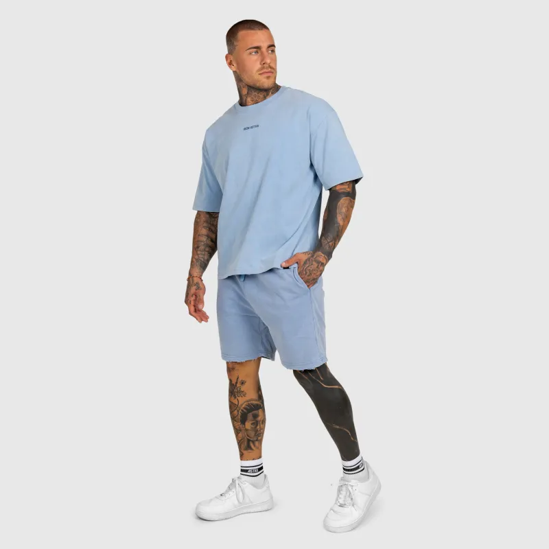 Pánská souprava Iron Aesthetics X Washed, modrá-3