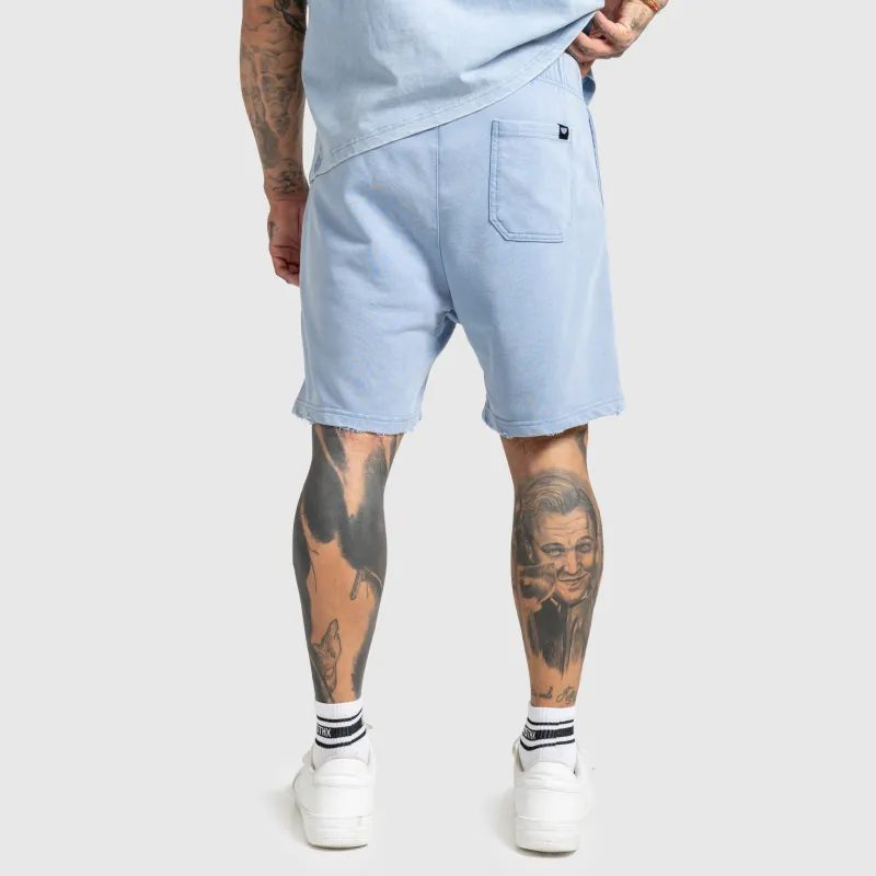 Pánská souprava Iron Aesthetics X Washed, modrá-13