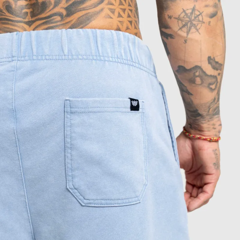 Pánská souprava Iron Aesthetics X Washed, modrá-16