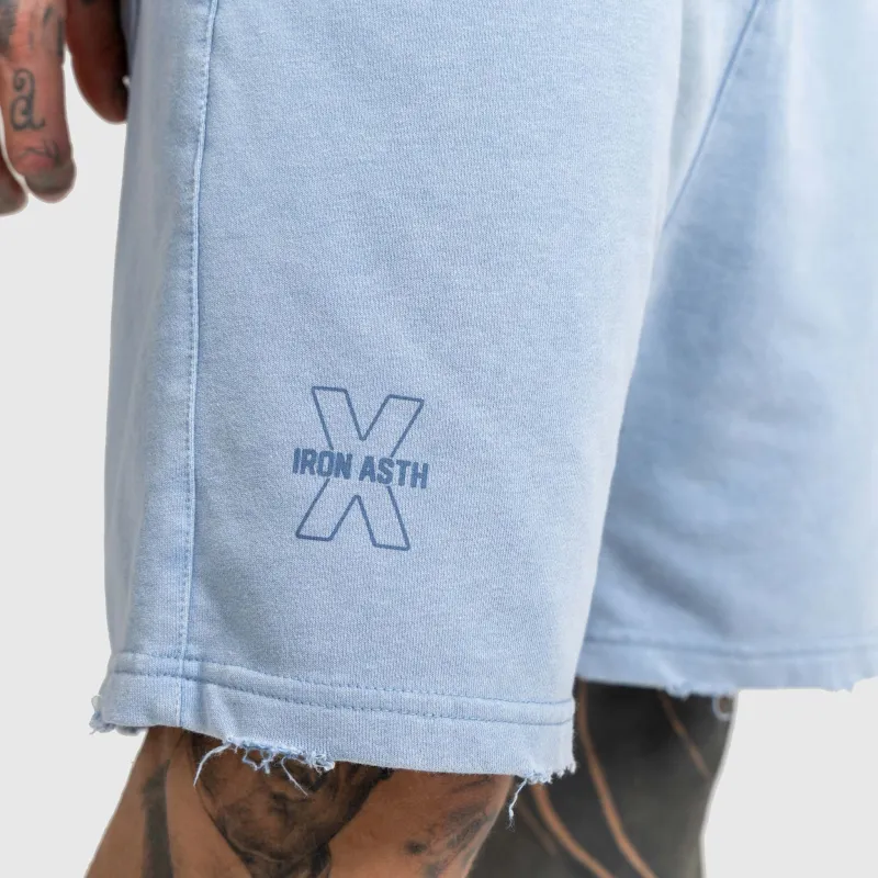 Pánská souprava Iron Aesthetics X Washed, modrá-17